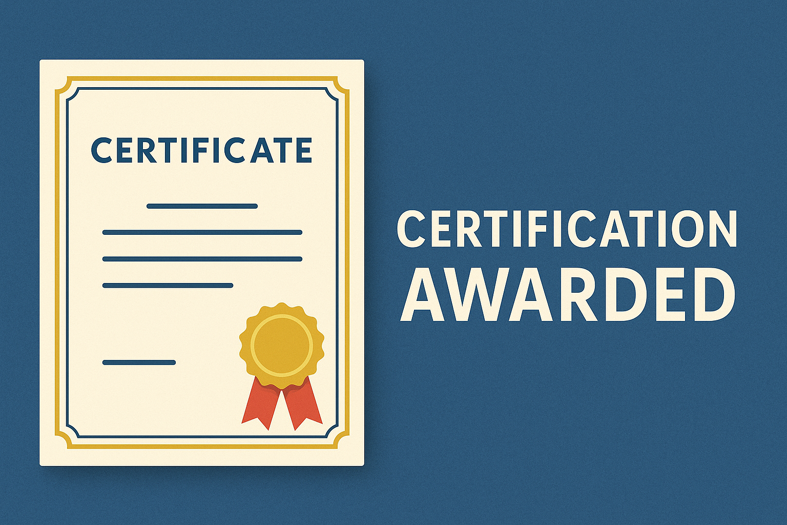 Certification awards